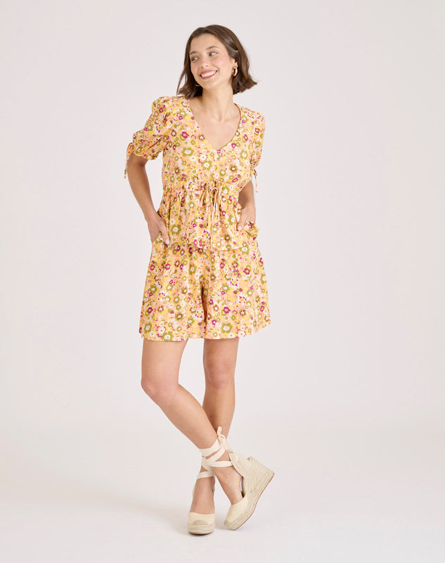 Shop The Look Cabecera Short Barbate Amarillo