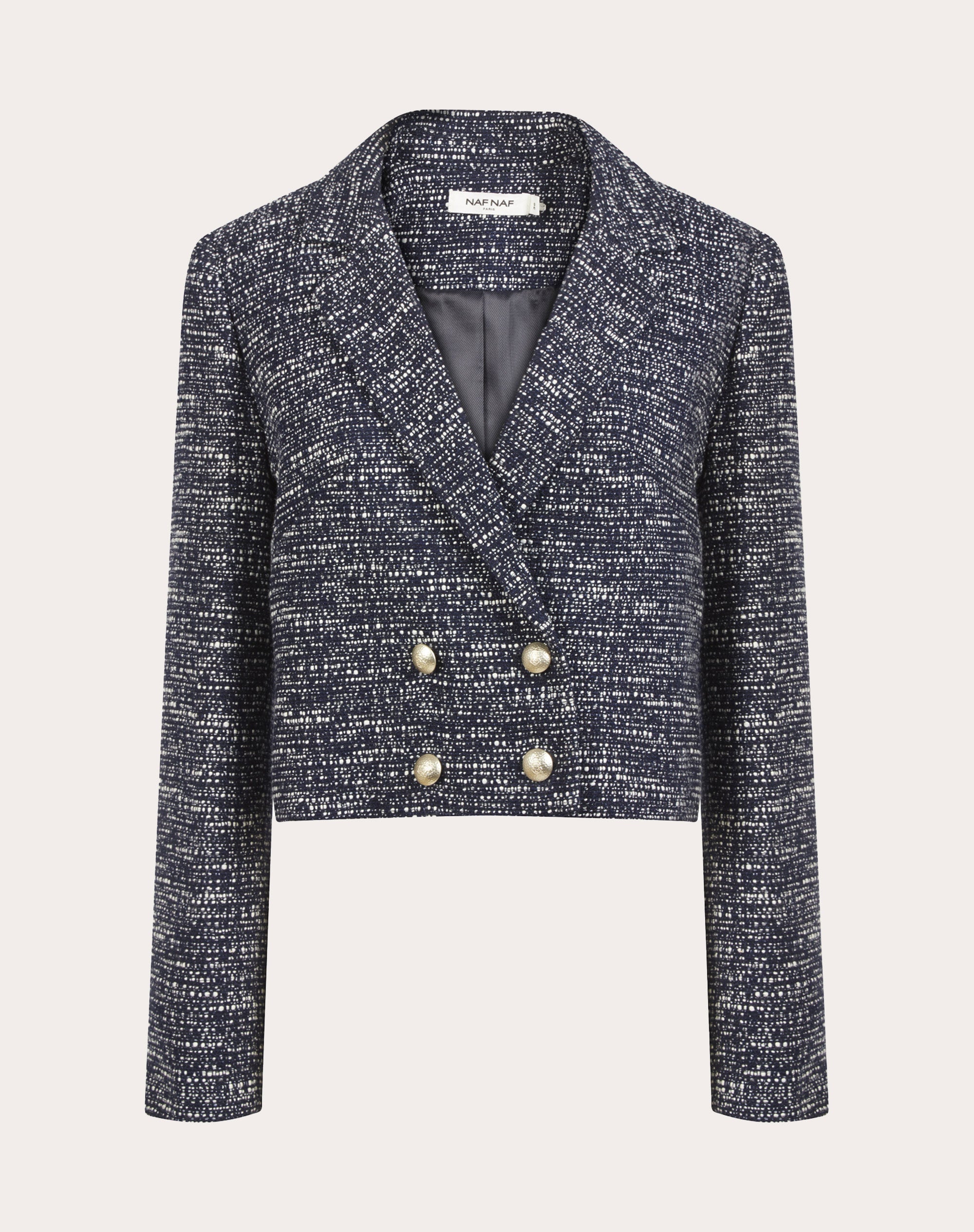 Naf naf tweed jacket deals