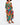 Vestido maxi multicolor