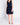 Vestido corto fluido