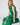 Vestido midi satinado