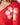 Jersey rojo cuello pico