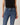 Jeans de tiro bajo con doble botón