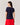 Camiseta de punto doble color